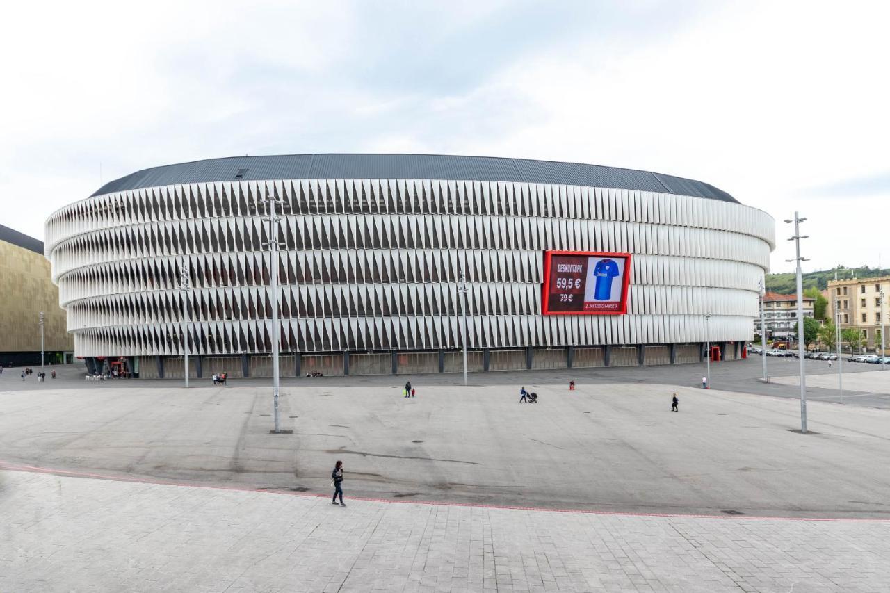Apartamento Con Vistas Al Estadio San Mames Bilbao Ngoại thất bức ảnh